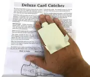 APPEARING CARDS FROM AIR Back Palm Hand Deluxe Metal Gimmick Magic Trick Fingers