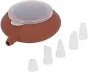 Baking Mold Pot Silicone Maxmartt 1Pc Large Silicone Macaron Mold Pot Baking Decorating Pastry Cream Cake Nozzle Tool