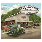Legacy 2025 Calendar Nostalgic Main Street Calender Fits Wall Frame
