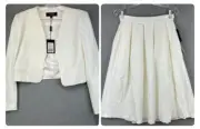 New Ivonne Women's Blazer Jacket and Skirt size 6