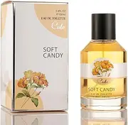 SOFT CANDY Perfume For Women, Eau De Toilette,3.4 Oz Eau De Toilette Spray, Oriental floral notes, Fruity Gantry, Green Leaves Floral Notes, Bergamot&Musk | Lasting Elegant, Suitable For Romantic Dates And Daily Life (SOFT CANDY(Yellow))
