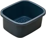 Bath Basin for The Feet, Portable Bucket for Soaking, Pedicure Bowl, Dark Blue S