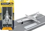 Daron Worldwide Trading Runway24 B-1 Vehicle, Silver