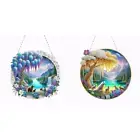 Landscape Double Sided Effect Diamond Painting Hanging Pendant (Landscape A)