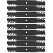 9PK Genuine OEM Toro 52" Deck Gator Mulching Blades 105-7796-03 108-1118