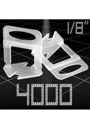 1/8” Tile Leveling System Spacers 4000 PCS Tile Leveling Clips Kit Prevent Tile