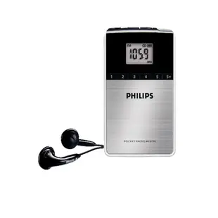 PHILIPS 飛利浦迷你攜帶式數位收音機 AE6790