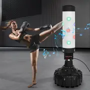 Centra Punching Boxing Bag Stand Electronic Counter Music LED Kick Gym Traning