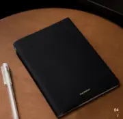 DELI A5 Premium Leather Notebook Personal Planner Diary Journal Bound Sketchbook