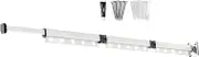 Wall Mounted Drying Rack | Wall Mounted Clothes Hanger Rack - Sturdy Foldable and Retractable Drying Rack for Balcony, Wall Mounted Drying Rack for Laundry Room Organization