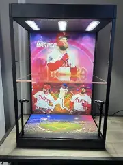 Bryce Harper Custom LED Sports Card Display Case - Philadelphia Phillies