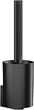hansgrohe WallStoris 14-inch Modern Toilet Brush with Holder in Matte Black, 27927670