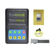 [EU Direct]2/3 Axis Mini Size LED Digital Readout Display High-Definition Green LED for Lathe Milling 0.1um-10um Resolut