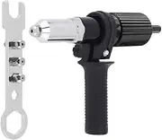 Yakamoz Rivet Gun Adatper Riveter Drill Converter Attachment Electric Power Drill Riveting Hand Tool Kit
