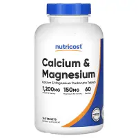 在飛比找iHerb優惠-[iHerb] Nutricost Calcium & Ma
