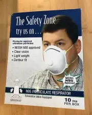 N95 Mask particulate respirator, Box of 10 Masks