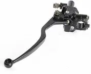 Black Aluminum Brake Master Cylinder with Lever 7/8" Handlebar Brake Lever Master Cylinder Set for Suzuki GN125 GS125 Accessories