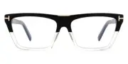 Tom Ford FT5912-B Sunglasses Women Black 57mm New 100% Authentic