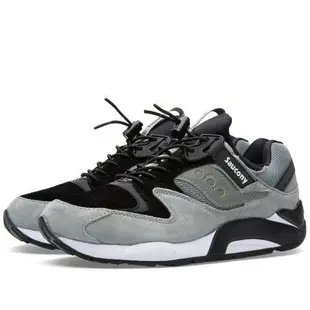 LESSTAIWAN ▼ SAUCONY GRID 9000 (GRAY/BLACK, BLUE)