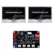 2x P-134 VU Meter Post-Amplifier Audio DB Header Backlight w/ Driver Board