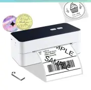 White Thermal Label Barcode Printer DB401 USB Free Ship