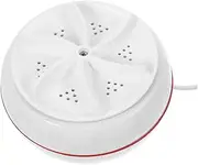 SEWACC Portable Mini Washing Machine USB Powered Clothes Washer for Travel Compact Design for Underwear and Socks High Strength Torque for Quick Stain Removal Easy Installation with