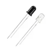 50pairs 5mm 940nm LEDs Infrared Emitter and IR Receiver Diode DC1.2V