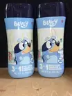 BLUEY 3-IN-1 BODY WASH SHAMPOO AND CONDITIONER 8 oz (lot of 2)
