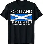 [VidiAmazing] Scotland Flag - Scottish Ancestry - Funny Scotland Inverness ds1336 T-Shirt
