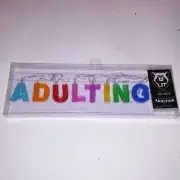LED Lights Adulting Warm White Letter Light Rainbow Home Decor Party New