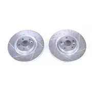 PowerStop Disc Brake Rotor Set - Fits Jaguar E-Pace 2018-2019, Land Rover Discov (for: Jaguar)