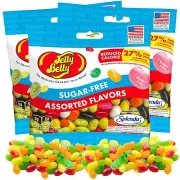 Sugar Free Jelly Beans, Sugar-Free Chewy Candies in Assorted Fruity Flavors, ...