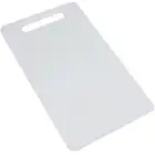 Chef Craft Basic Solid Plastic Cutting Board, 13 x 8 inch, White