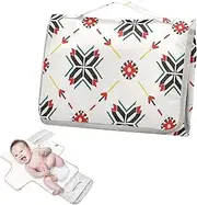 Reusable Changing pad Covers with Tissue Pocket Boho Arrow Pattern Colorful Changing Pads for Changing Table with Built-in Pillow cambiadores de pa?ales para Bebes