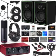 Focusrite Scarlett Solo Studio 4th Gen USB Audio Interface Complete Kit
