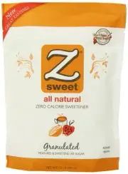 Zsweet Zero Calorie Natural Sugar Substitute Pack of 2 Vegan Gluten Free