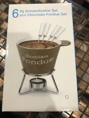 6 pcs chocolate fondue set