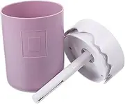 ANDRESLAD 1Pc Mini USB Humidifier for Home Car Aroma Diffuser Quiet Desktop Humidifier Purple for Aromatherapy and Relaxation Creative Home Decoration