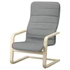 Wooden Armchair – Comfortable Chair with Soft Cushion High Back for Living Room