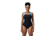 Speedo Womens Square Lunalustre One Piece - Arctic Glass