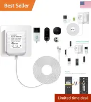 Universal Doorbell Power Adapter - 24V Transformer - Easy Installation - White