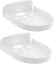 HOMSFOU Flexible Mounting Bracket for Security Cameras No Drill Wall Mount Bracket Adhesive for Home Monitor