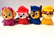 New Paw Patrol Bath Pool Water Squirters Toy Figure Set Chase Marshall Skye P10