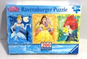 NEW Ravensburger Panorama 200 Piece Jigsaw Puzzle Beautiful Disney Princesses
