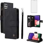 Phone Case for Samsung Galaxy A22 5G/Boost Mobile Celero 5G Wallet Cover with Sc