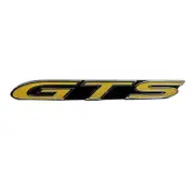 Genuine HSV GTS Grille Badge Yellow with Chrome Rim for VE E2 E3 GTS