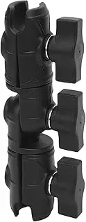 DOUBLE SOCKET SWIVEL ARM WITH DUAL 1 INCH BALL SOCKETS HIGH DURABILITY NYLON FOR MOTORCYCLE CAR ENGINEERING