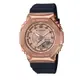 CASIO 卡西歐 G-SHOCK 時尚金屬八角雙顯腕錶(GM-S2100PG-1A4)