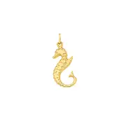 9ct Gold 22mm Seahorse Charm