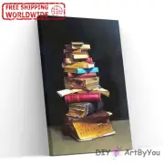 Paint By Numbers Kit Book Abstract Acrylic Wall Beginner Framed DIY Kids Adult
